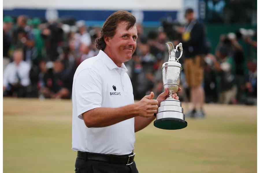 Phil Mickelson has won The Open Championship once in his career. Let’s