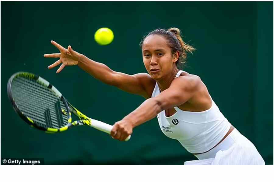 Leylah Fernandez triumphs in Wimbledon’s first round, while Emma