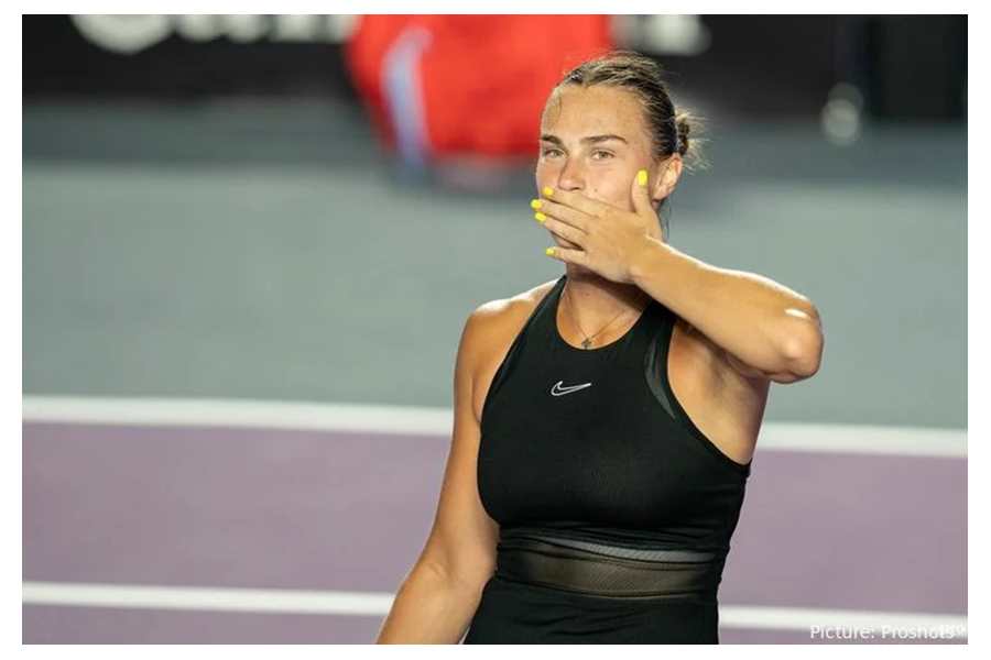 ARYNA SABALENKA CLINCHES