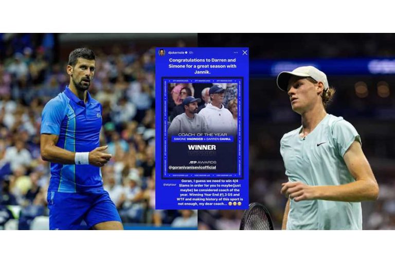 Novak Djokovic claims