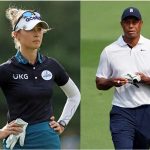 Tiger Woods and Nelly Korda