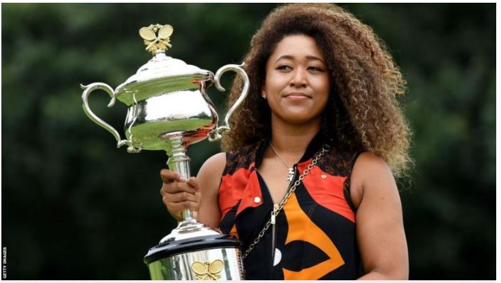 Naomi Osaka and her