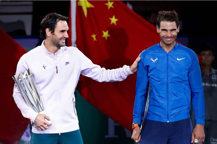 Roger Federer dominated
