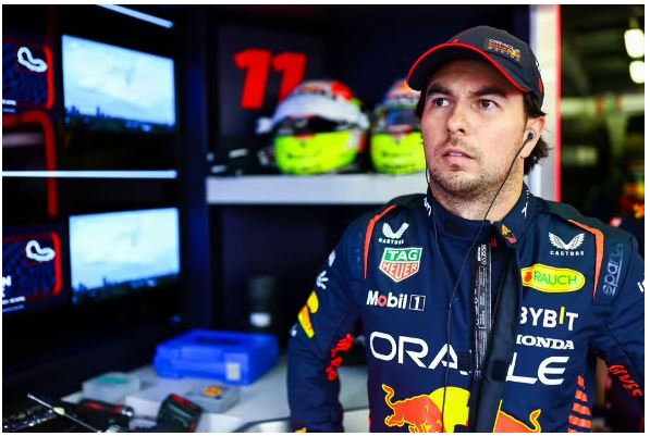Sergio Perez was dominated