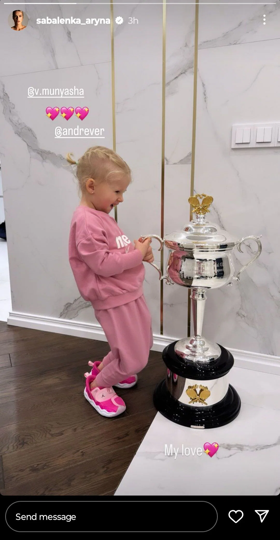 Vasilevski's daughter 