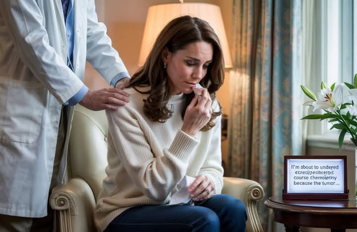 Princess Catherine broke down in tears as the doctor revealed her condition: “I’m about to undergo an extended course of chemotherapy because the tumor… 👇👇