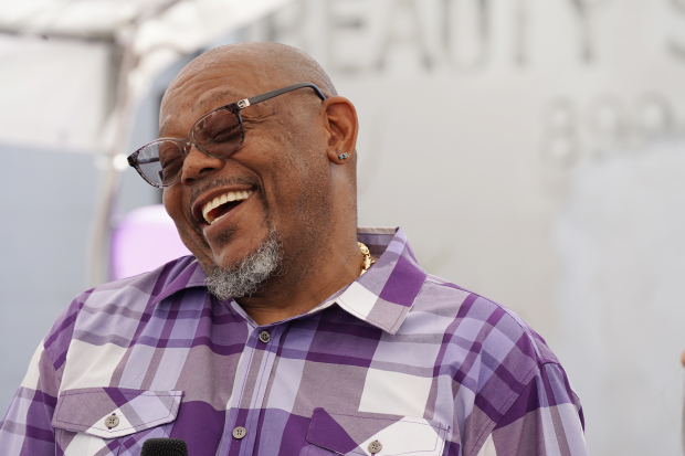 Gregory Faucett, grandson of barbershop founder Fred Carter, shares a...