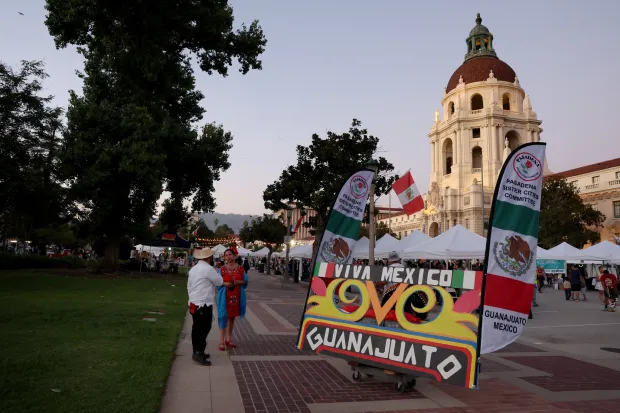 Community members gathered at Pasadena City Hall for the city’s...