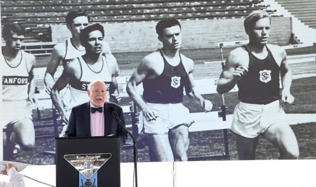 Oncologist Dr. John Link, winner of the John Fer Humanitarian...