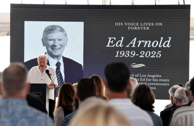Boardmember Ed Arnold is remembered at the annual Los Angeles...