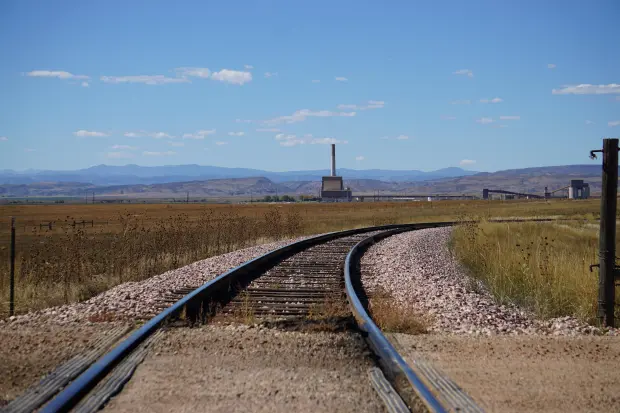 The coal-fired generation unit at Rawhide Energy Station in northern...