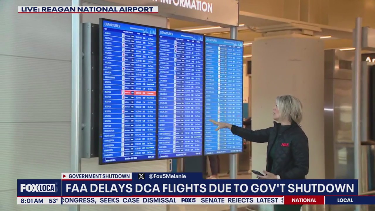 Is the government shutdown affecting air travel?