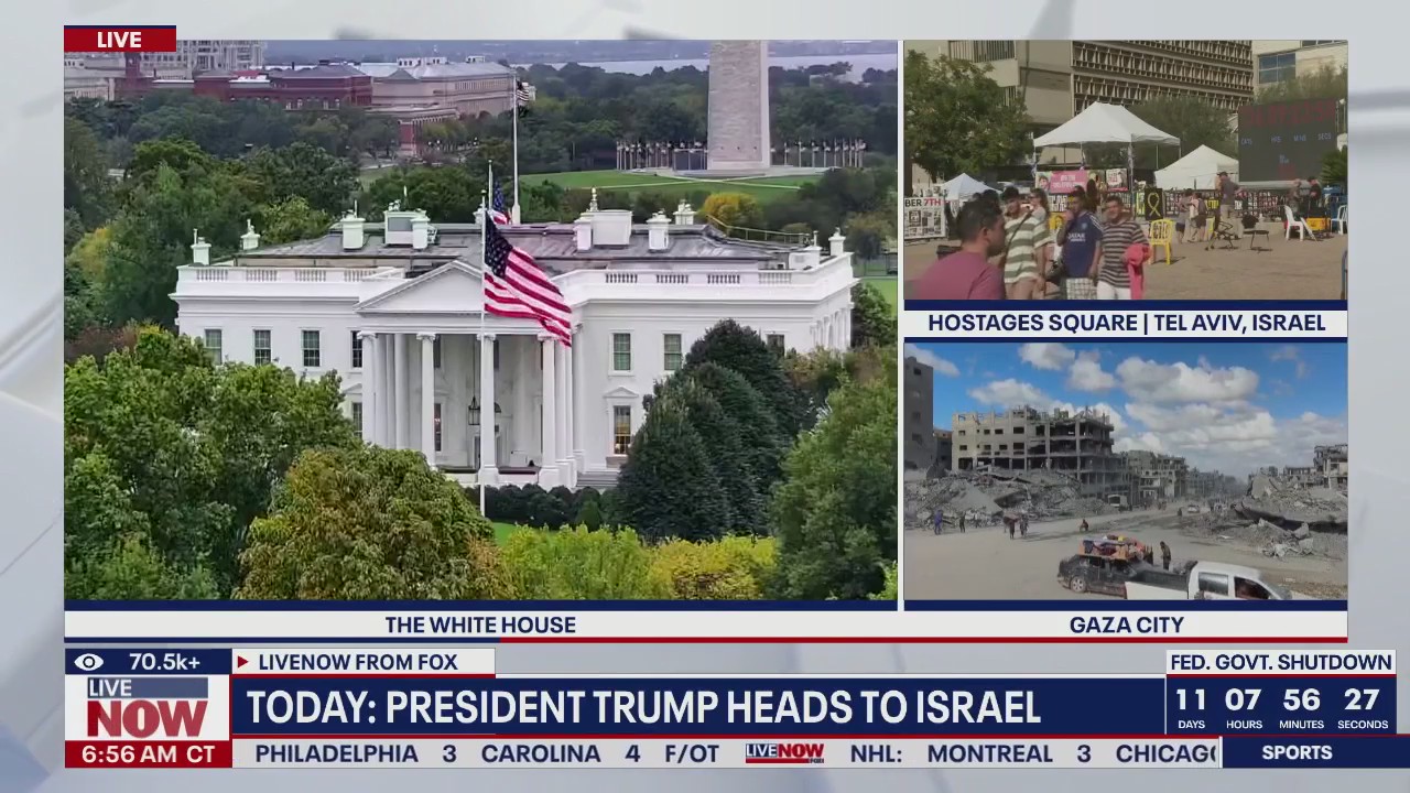 President Trump heads to Israel