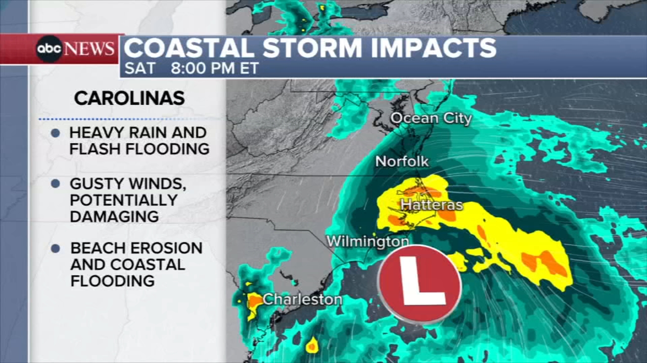 The Northeast is bracing for a possible Nor'easter and the Southwest prepares for wet conditions